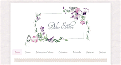 Desktop Screenshot of dolcesentire.com